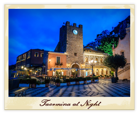 Taormina at Night