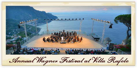 Annual Wagner FEstival at Villa Rufolo