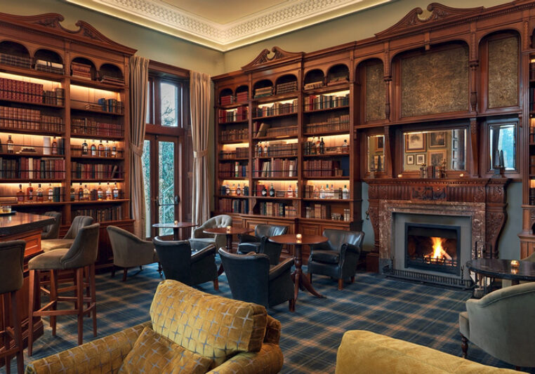 Tasting Room at Schloss Roxburghe